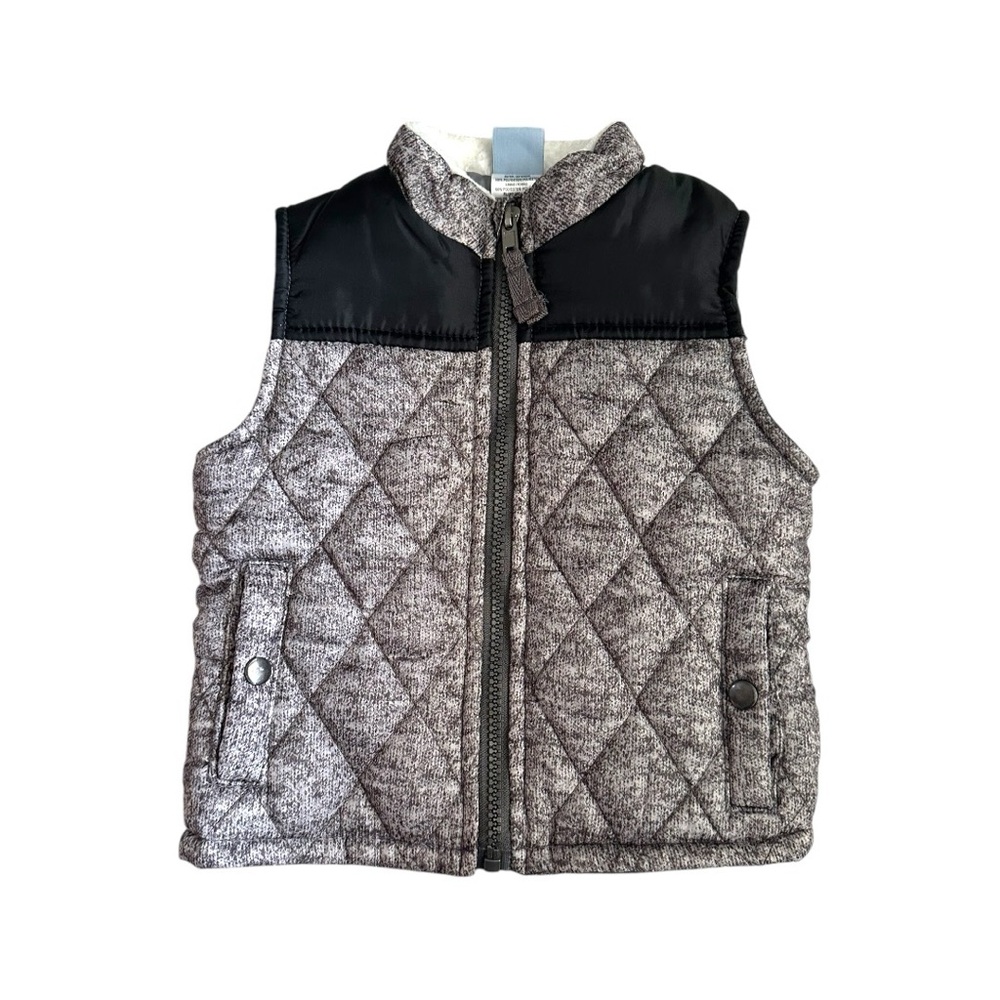 Little Lad Quilted Vest | 18M
